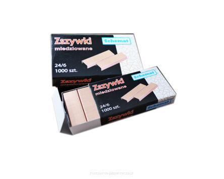 ZSZYWKI 24/6 MIEDZIOWE A'1000 0469