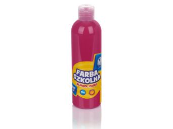 FARBA PLAKATOWA SZKOLNA ASTRA 250 ML RÓŻOWA