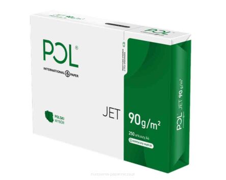 PAPIER KSERO POLJET A4 90G 250 ARKUSZY BIAŁY