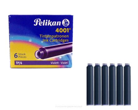 NABOJE PELIKAN TP/6 FIOLETOWE