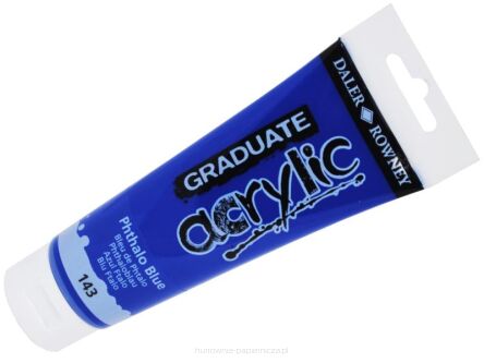 GRADUATE ACRYLIC 120 ML 143 PHTHALO BLUE