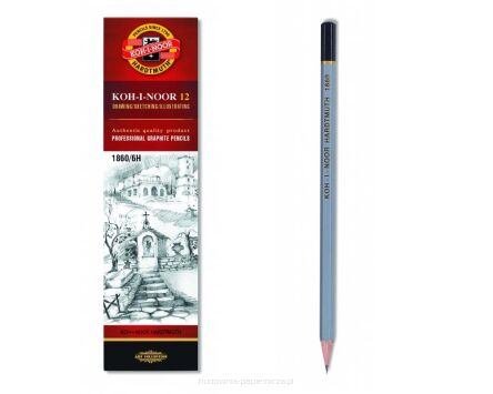 OŁÓWEK GRAFITOWY 1860 5B GOLD-STAR KOH-I-NOOR A'12