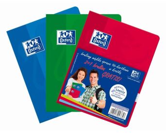 BRULION OXFORD A5 96 KARTEK KRATKA 90G KOMPLET