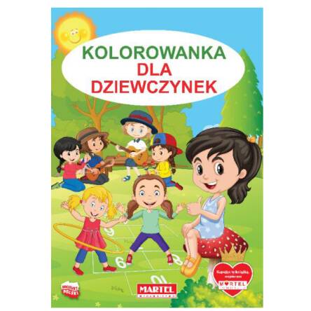 KOLOROWANKA DLA DZIEWCZYNEK MARTEL