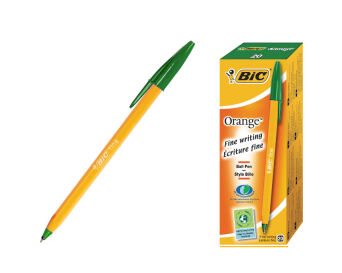 DŁUGOPIS ORANGE ZIELONY A'20 BIC