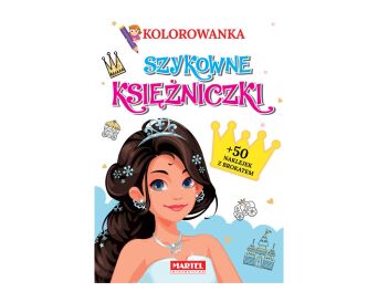 KOLOROWANKA SZYKOWNE KSIĘŻNICZKI MARTEL