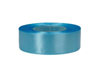WSTĄŻKA SATYNOWA 25MM/32 KOLOR 47 TURKUS