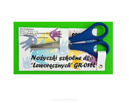 NOŻYCZKI SZKOLNE DLA LEWORĘCZNYCH BLISTER