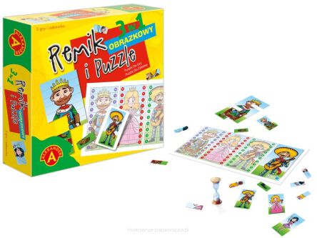 REMIK OBRAZKOWY I PUZZLE ALEXANDER