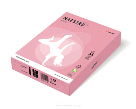 PAPIER PASTEL MAESTRO COLOR 160G A4 RÓŻOWY PI25