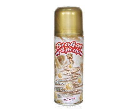 BROKAT W SPRAYU 250 ML ZŁOTY ALIGA