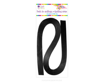 PASKI DO QUILINGU 6MM A'100 CZARNE QGPQ-034