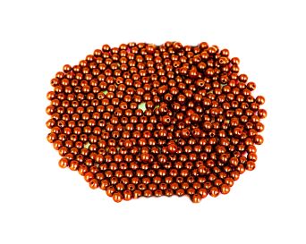 PEREŁKI METAL. ŚR.6MM/50G POMARAŃCZOWE PERM6-030