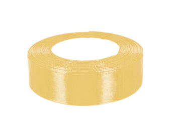 WSTĄŻKA SATYNOWA 25MM/32 KOLOR 87 J.ZŁOTO