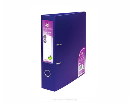 SEGREGATOR 2 RINGI PP A4 FIOLETOWY 6124-PFL