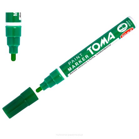 MARKER OLEJOWY TOMA ZIELONY TO-440