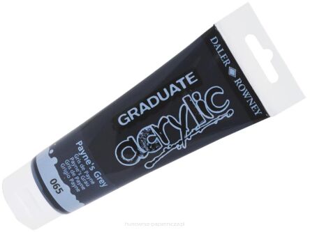 GRADUATE ACRYLIC 120 ML 065 PAYNES GREY