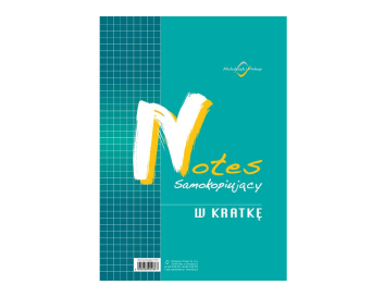 NOTES A-6 KRATKA SAMOKOPIUJĄCY N-105-5