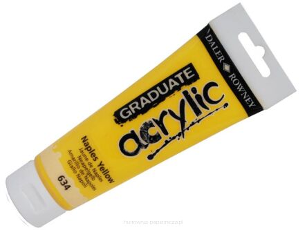 GRADUATE ACRYLIC 120 ML 634 NAPLES YELLOW