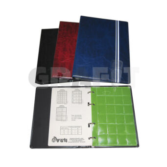 ALBUM NA MONETY 175x215 4 KARTKI Z ZAMKIEM 2015