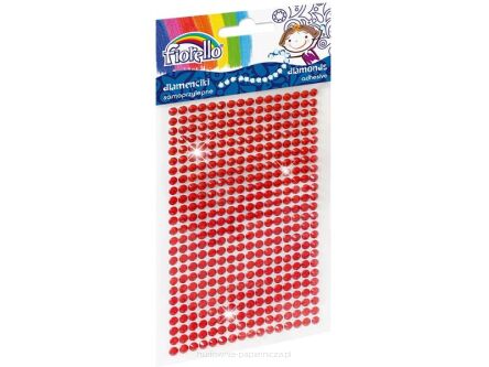 DIAMENCIKI SAMOPRZYLEPNE FIORELLO GR-DS039-1 CZERW