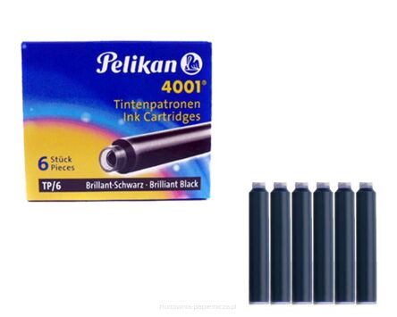 NABOJE PELIKAN TP/6 CZARNE