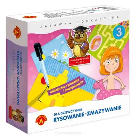 DLA DZIEWCZYNEK RYSOWANIE ZMAZYWANIE 3 ALEKSANDER
