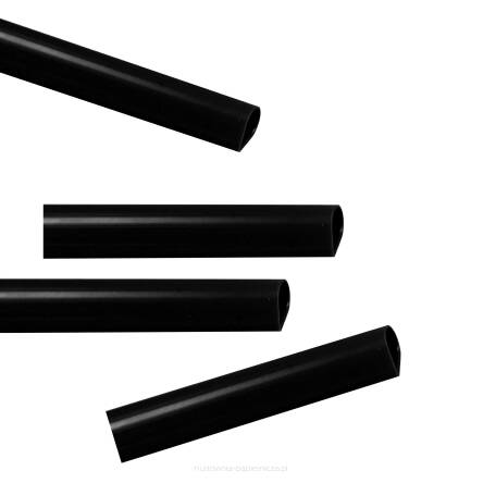 LISTWY WSUWANE O. SLIDE OVAL /50/ 4MM CZARNY