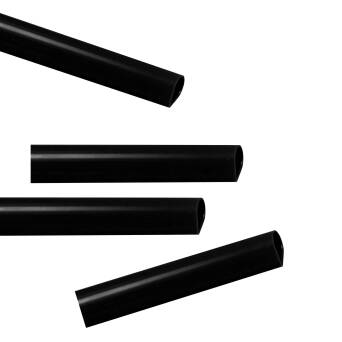 LISTWY WSUWANE O. SLIDE OVAL /50/ 4MM CZARNY
