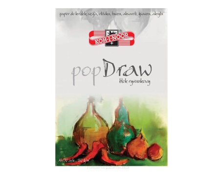 BLOK RYSUNKOWY POP DRAW A4 30 ARKUSZY 180G 9920/5