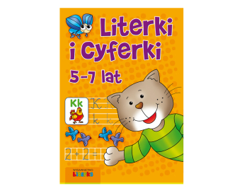 MALOWANKA LITERKI I CYFERKI 5-7 LAT