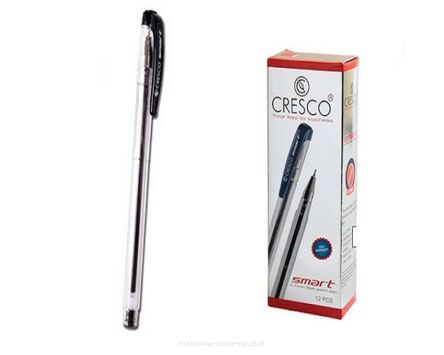 DŁUGOPIS SMART CZARNY 390100 CRESCO