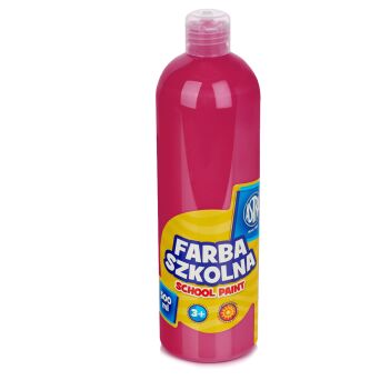 FARBA SZKOLNA ASTRA 500ML RÓŻOWY