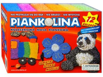 PIANKOLINA 12 KOLORÓW MIX KOLORÓW