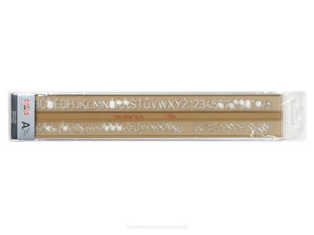 SZABLON 748010 CYFROWO-LITEROWY 1,00MM