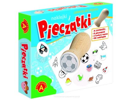 PIECZĄTKI I NAKLEJKI ZABAWKA DLA CHŁOPCÓW