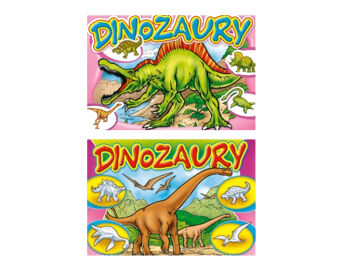 KOLOROWANKA DINOZAURY 010 KRZESIEK