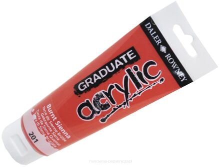 GRADUATE ACRYLIC 120 ML 201 BURNT SIENNA