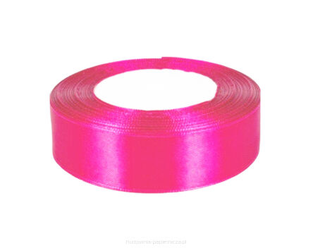 WSTĄŻKA SATYNOWA 25MM/32 KOLOR 4 J.RÓŻ