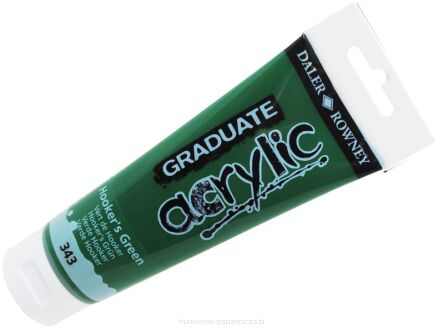 GRADUATE ACRYLIC 120 ML 343 HOOKERS GREEN