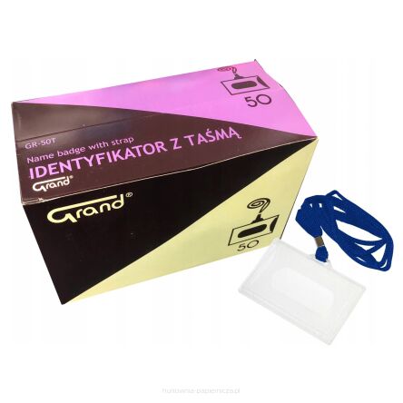 IDENTYFIKATOR Z TAŚMĄ GRAND GR-50T A''50 