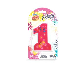 ŚWIECZKI URODZINOWE SF-931 ROCZEK DZIEWCZYNKA 