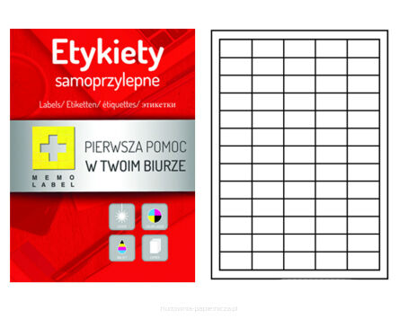 ETYKIETY A4 38X21,2 A'100 EYA-1A-A06ML