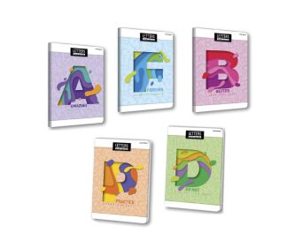 BRULION TOP LETTERS A5 96 KARTEK 70G KRATKA