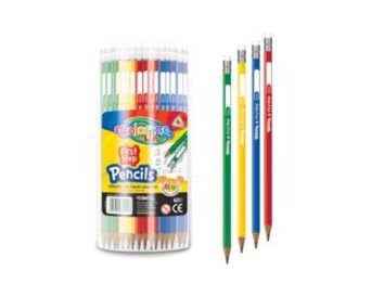 OŁÓWKI TRÓJKĄTNE DO NAUKI PISANIA TUBA A'60