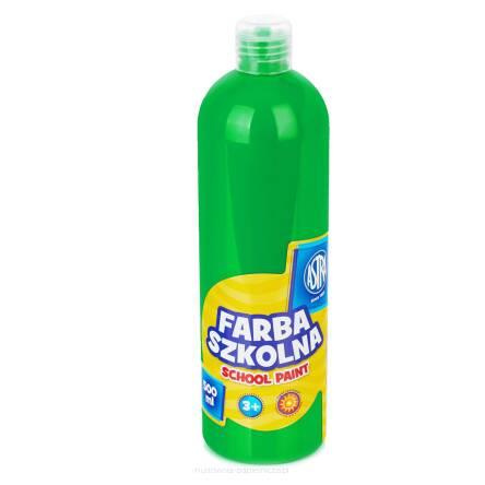 FARBA SZKOLNA ASTRA 500ML ZIELONA JASNA 