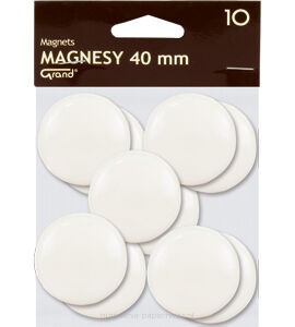 MAGNES 40 MM GRAND BIAŁY