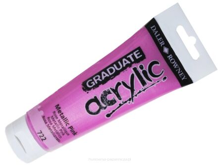 GRADUATE ACRYLIC 120 ML 722 METALLIC PINK