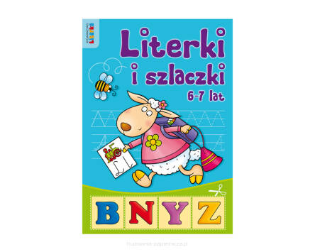 MALOWANKA LITERKI I SZLACZKI 6-7 LAT