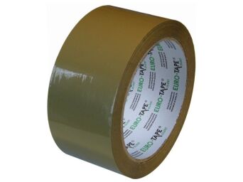 WYTRZYMAŁA TAŚMA PAKOWA CICHA BRĄZOWA TPC-002H